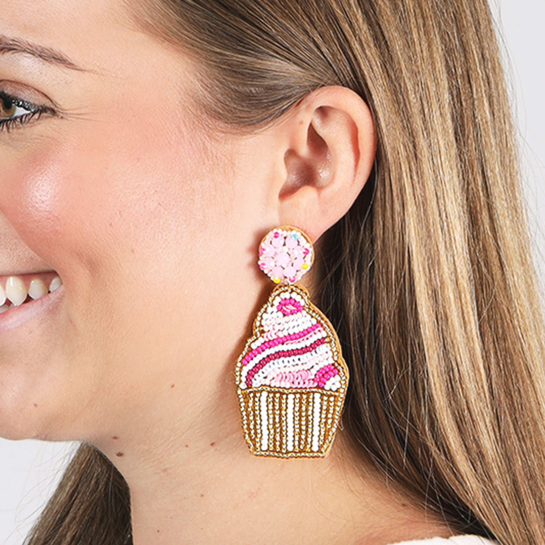 Birthday Cupcake Earrings Marleylilly