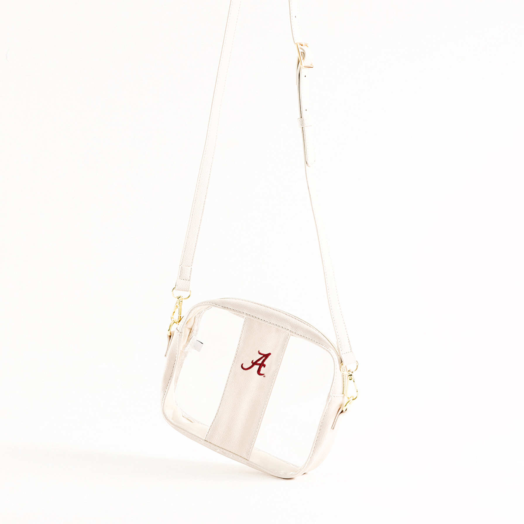 Alabama Crimson Tide Clear Stadium Crossbody Bag Marleylilly