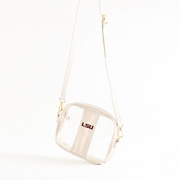 LSU Tigers Clear Stadium Crossbody Bag