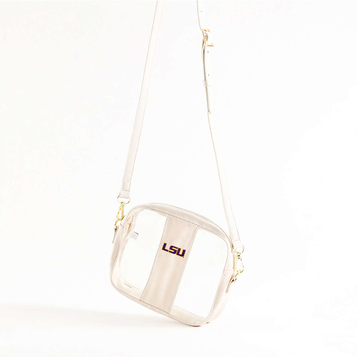 LSU Tigers Clear Stadium Crossbody Bag Marleylilly