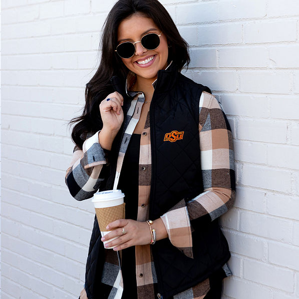 Oklahoma State Cowboys Puffer Vest