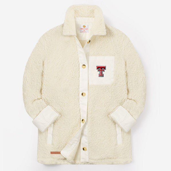 Texas Tech Red Raiders Sherpa Shacket