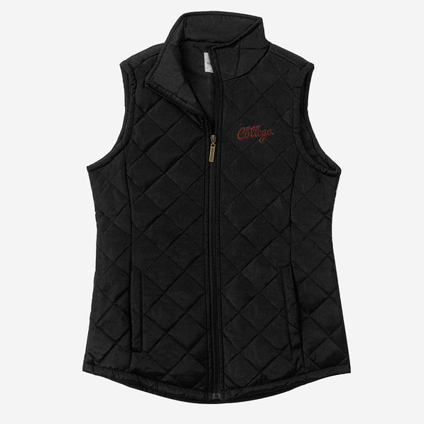 college of charleston cougar puffer vest