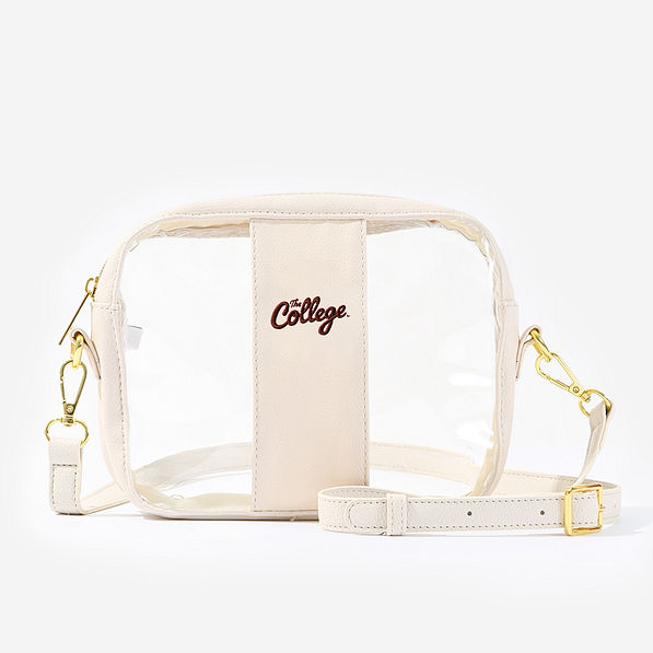College of Charleston Cougars Clear Stadium Crossbody Bag