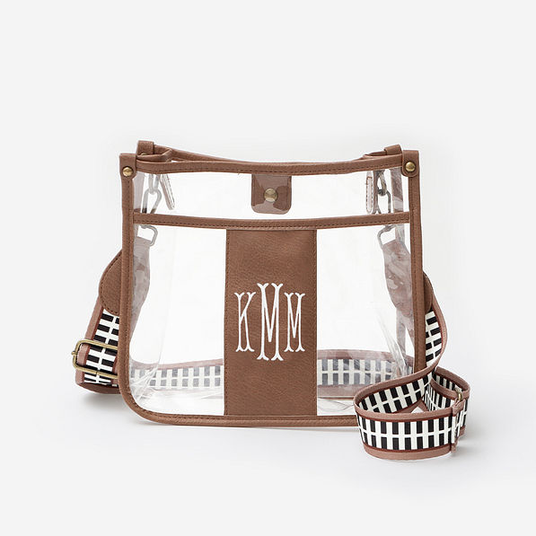 Clear purse monogram online