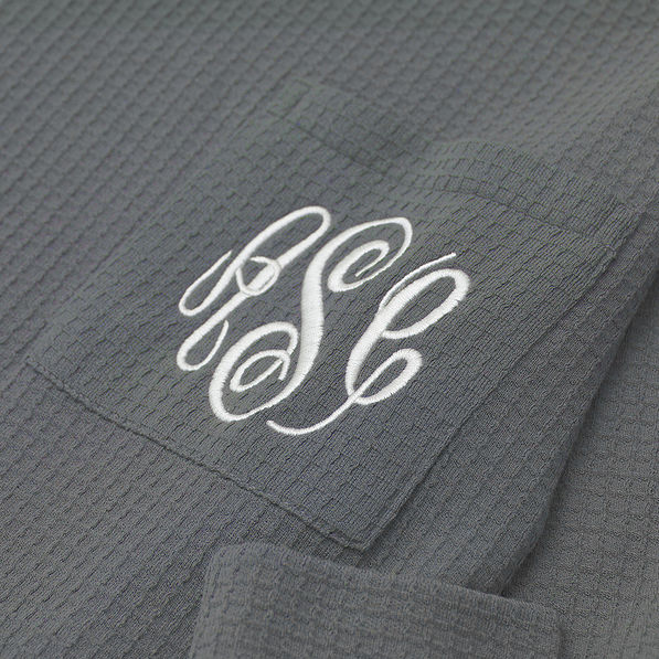 close up of gray fabric