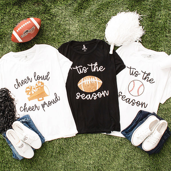 trio sequin sports tee