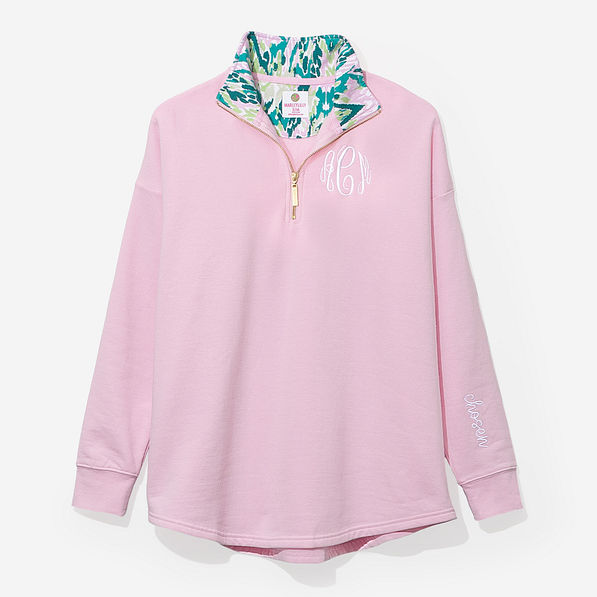 personalized faith pullover in bermuda ikat
