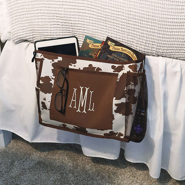 Monogrammed Bedside Caddy