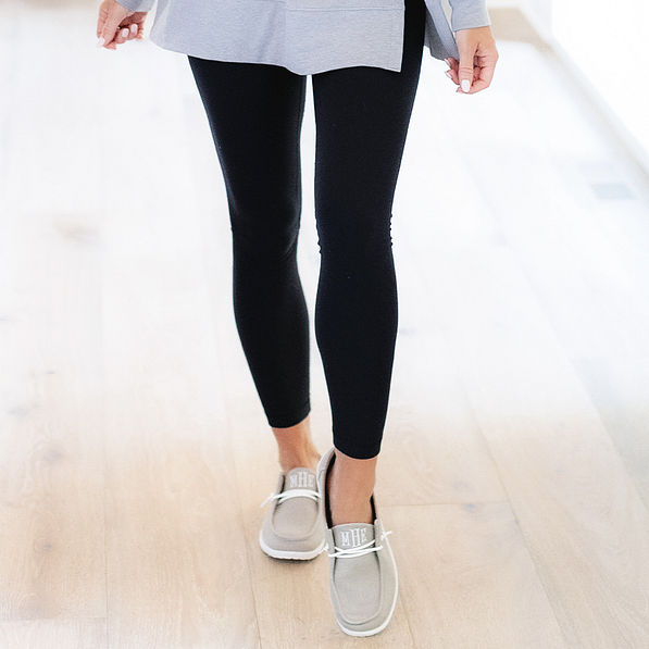 light gray canvas slip ons on ashley