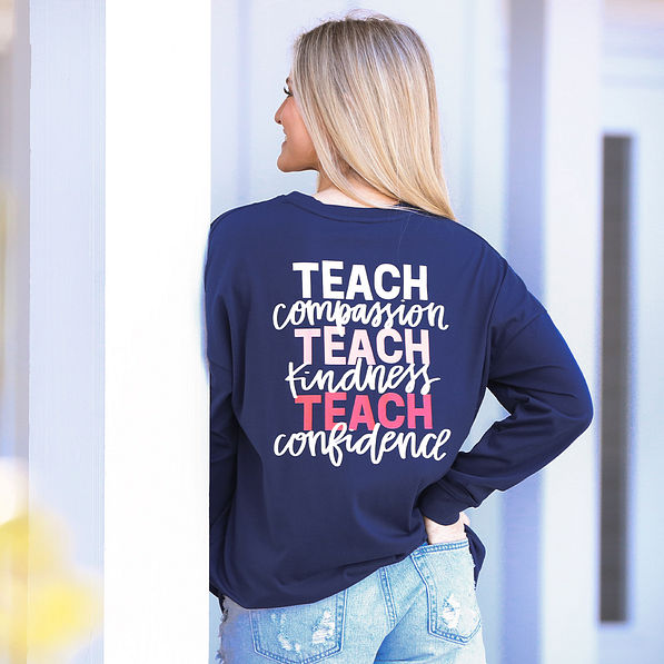 back of teacher t-shirt