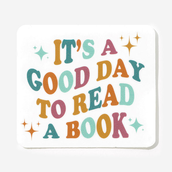 Good Day to Read Sticker