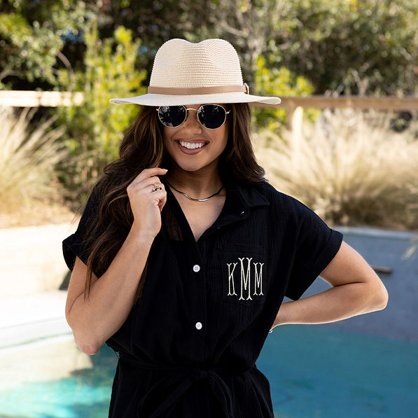 Close up of Gauzy Midi Dress