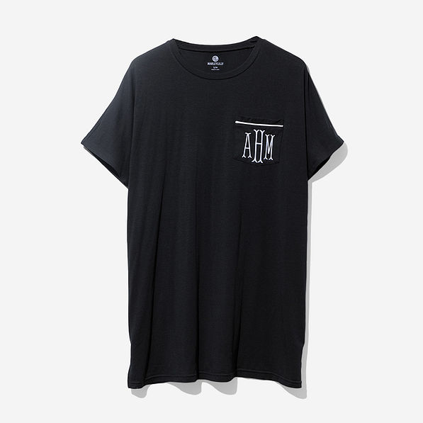 Monogrammed Sleep Tee