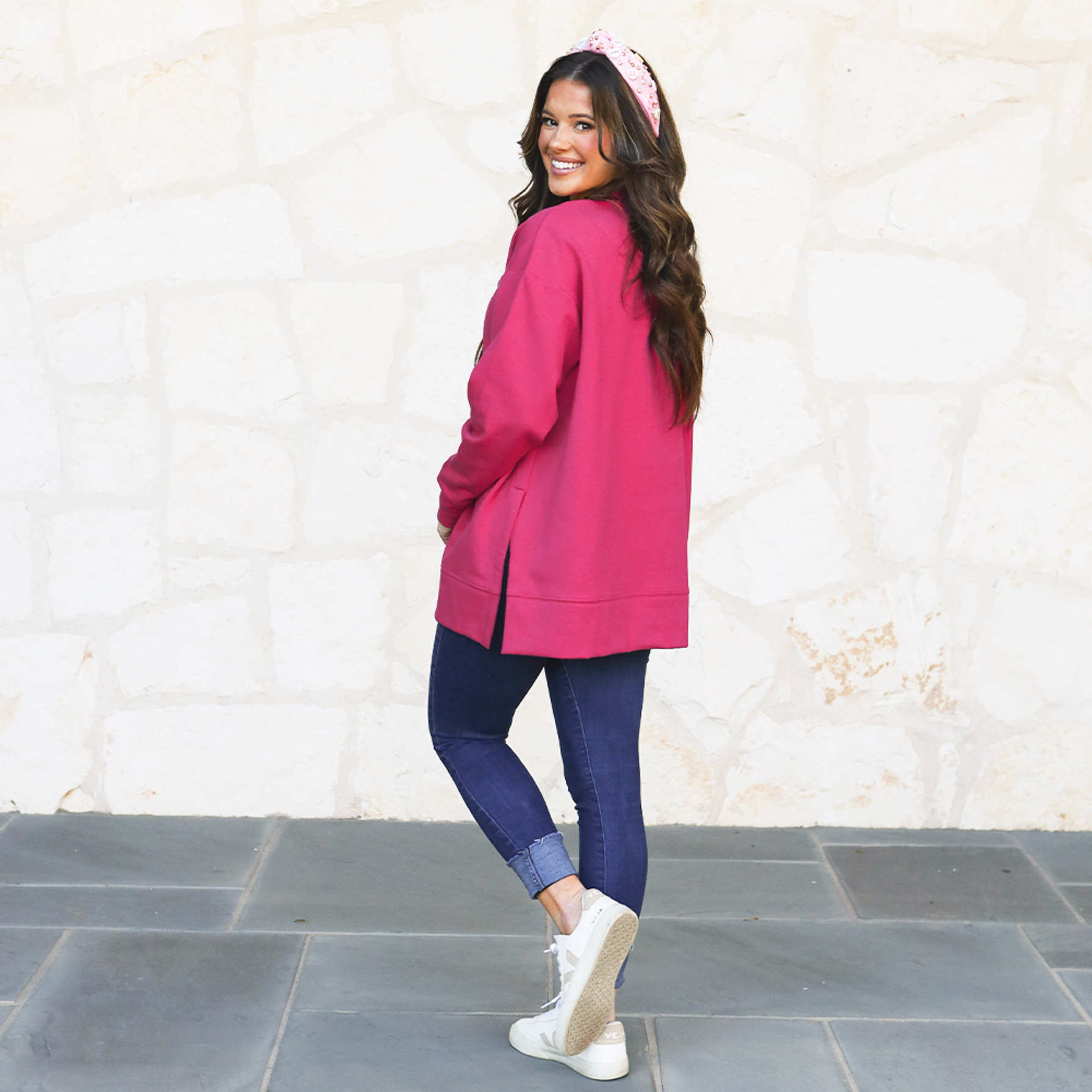 Mara Sweatshirt Berry