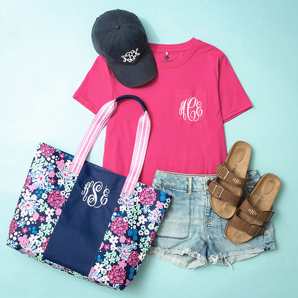 hot pink short sleeve shirt flatlay