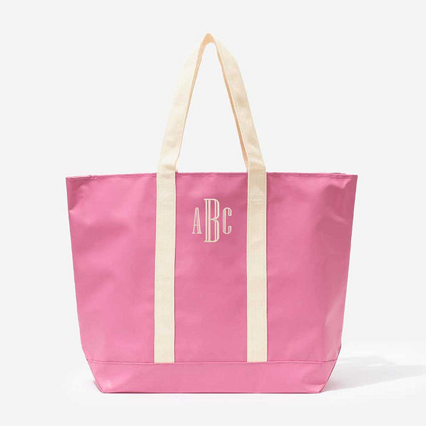 Monogrammed Waterproof Pool Tote