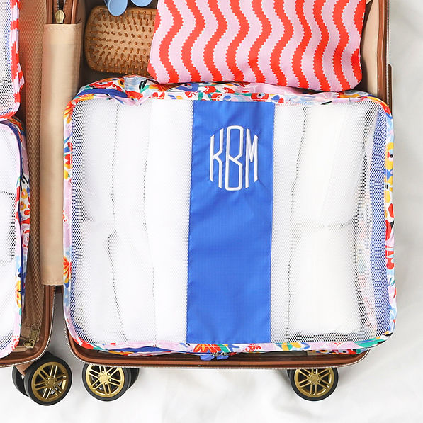 Monogrammed Packing Bag