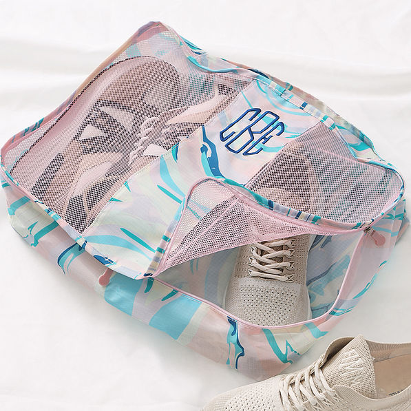Monogrammed Packing Bag