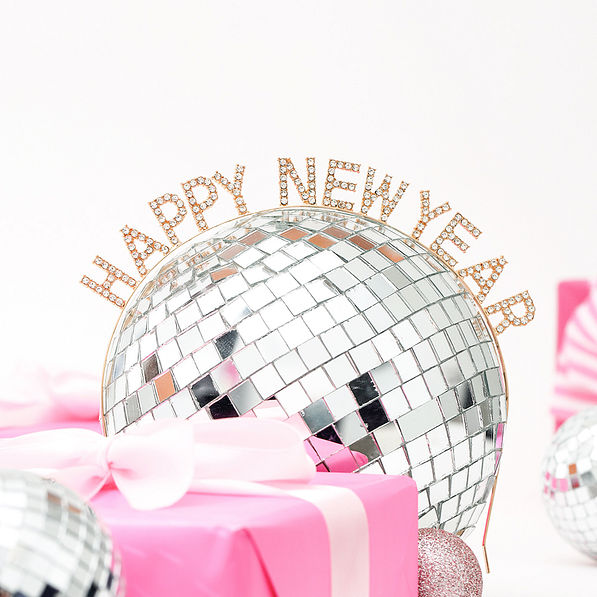 New Year Headband in Rose Gold | Marleylilly