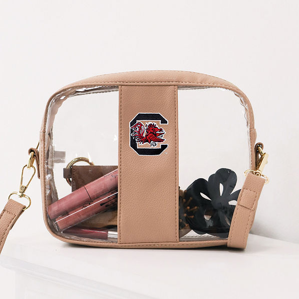 south carolina gamecocks clear stadium crossbody