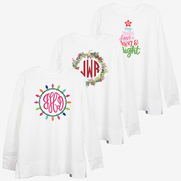 Personalized Christmas Crewneck Sweatshirt