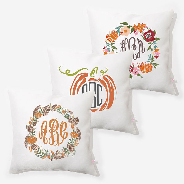 Personalized Fall Pillow