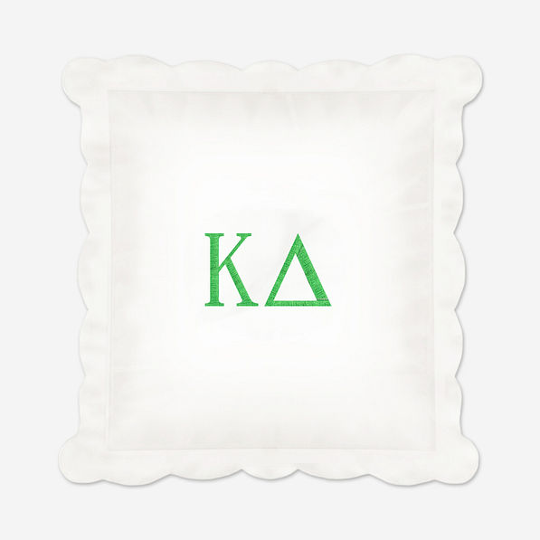 Kappa Delta Pillow Sham | Custom Sorority Home Décor