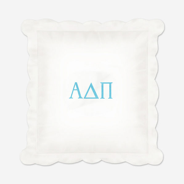 Alpha Delta Pi Pillow Sham | Personalized Sorority Pillow