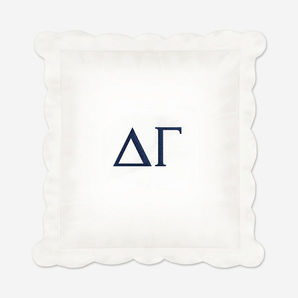 Delta Gamma Pillow Sham | Custom Sorority Decorative Pillow