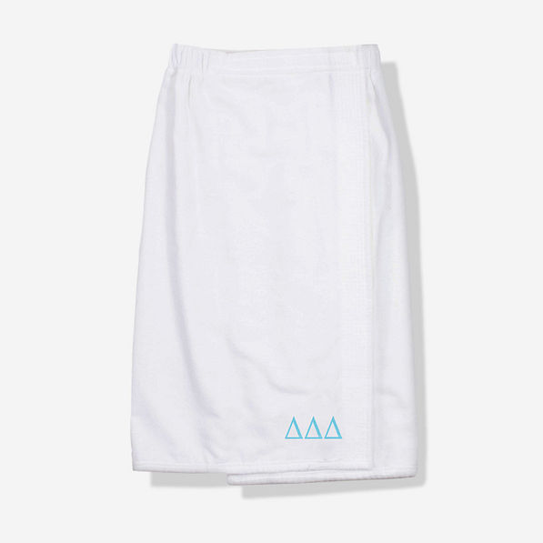 Delta Delta Delta Towel Wrap | Custom Sorority Bath Wrap