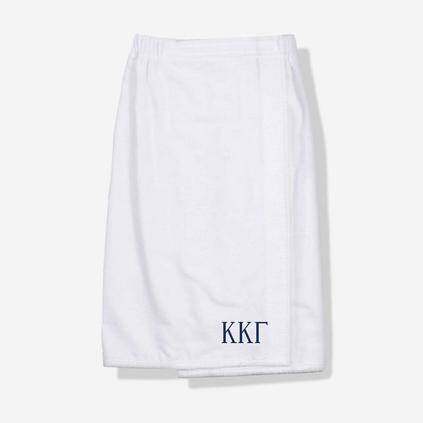Kappa Kappa Gamma Towel Wrap | Monogrammed Sorority Bath Wrap