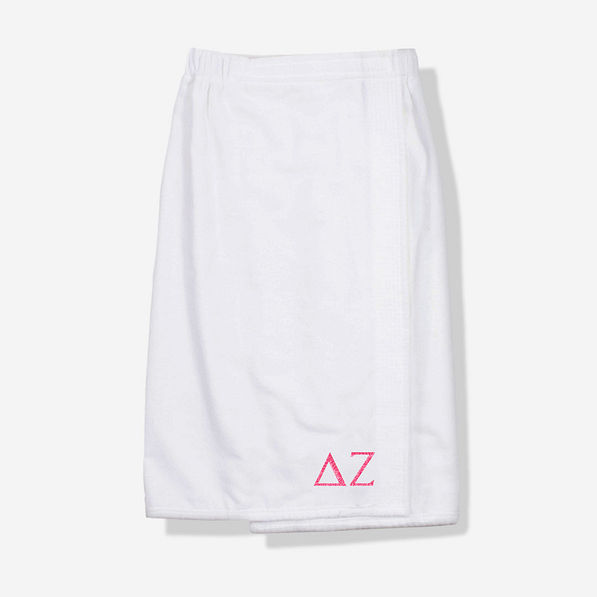 Delta Zeta Towel Wrap | Custom Sorority Shower Wrap