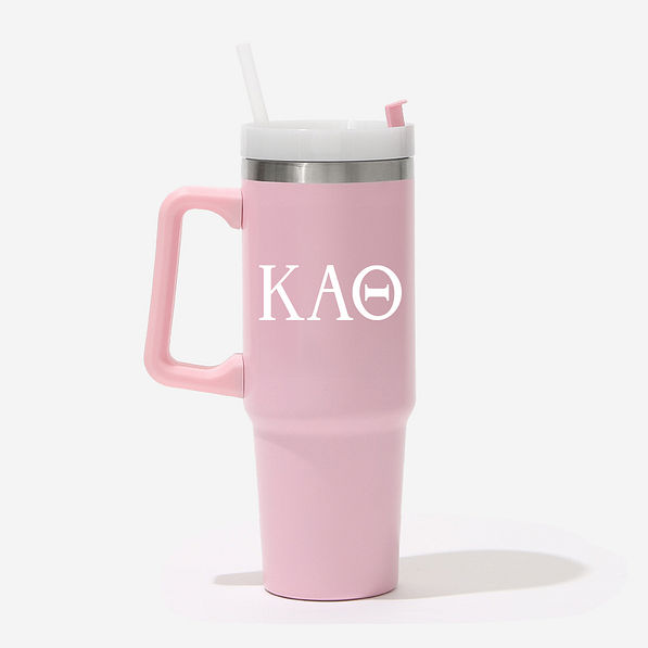 Kappa Alpha Theta 30 oz Tumbler | Custom Sorority Travel Mug