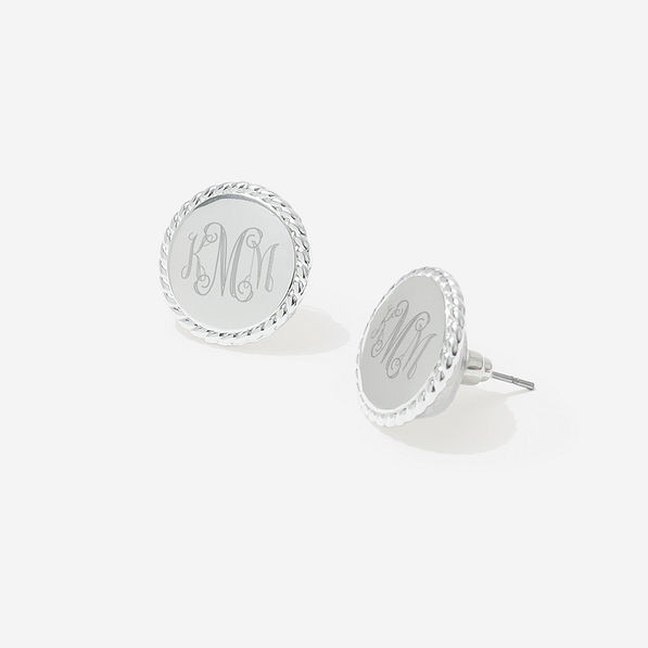 monogrammed nala earrings 2025