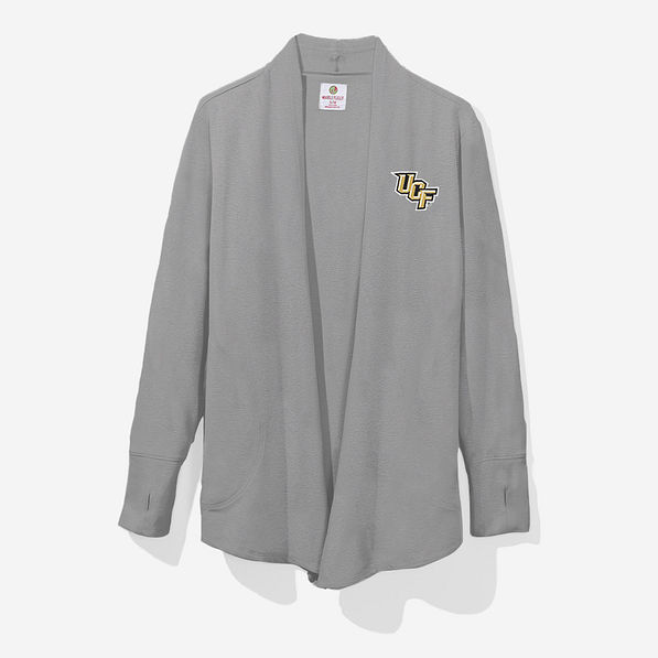 ucf Knights sweatshirt cardigan in heathered gray