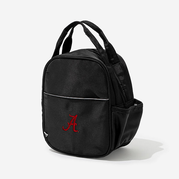 alabama crimson lunch box in black