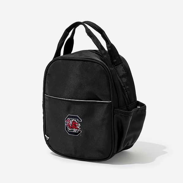 south carolina gamecocks lunch box in black