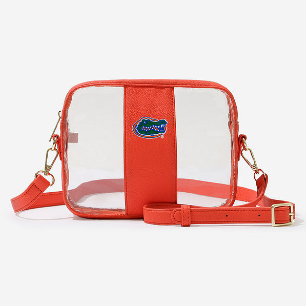 florida gators crear stadium crossbody bag in orange