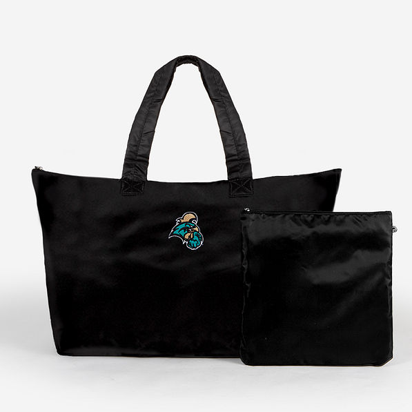 Coastal Carolina Packable Duffel Bag in Black