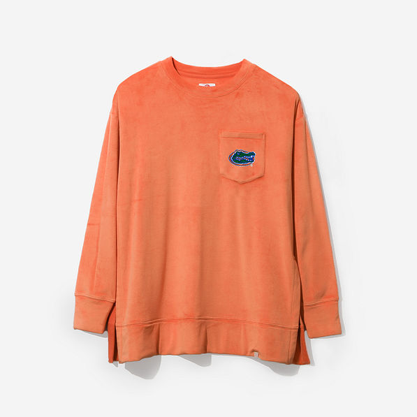florida gators softspun sweatshirt in pumpkin