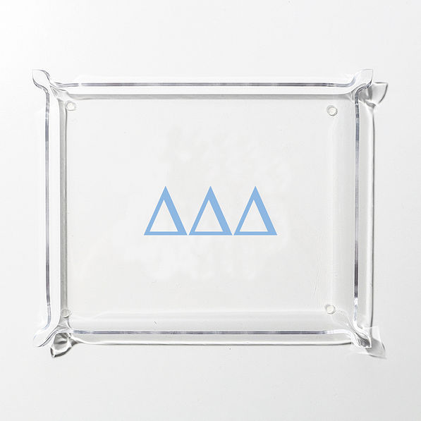 Delta Delta Delta Acrylic Tray | Marleylilly