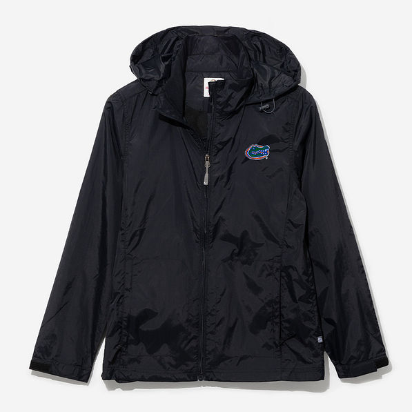 Florida Gators black rain jacket