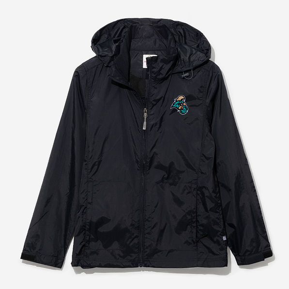 Coastal Carolina Chanticleers Black Rain Jacket