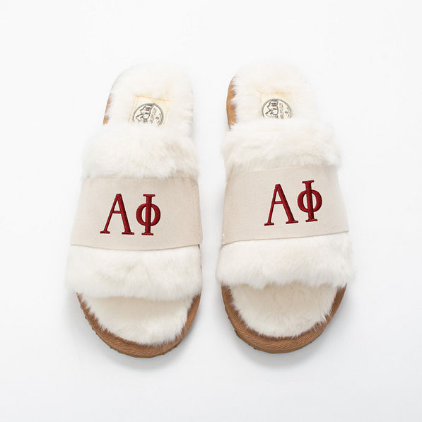 alpha phi fuzzy slippers