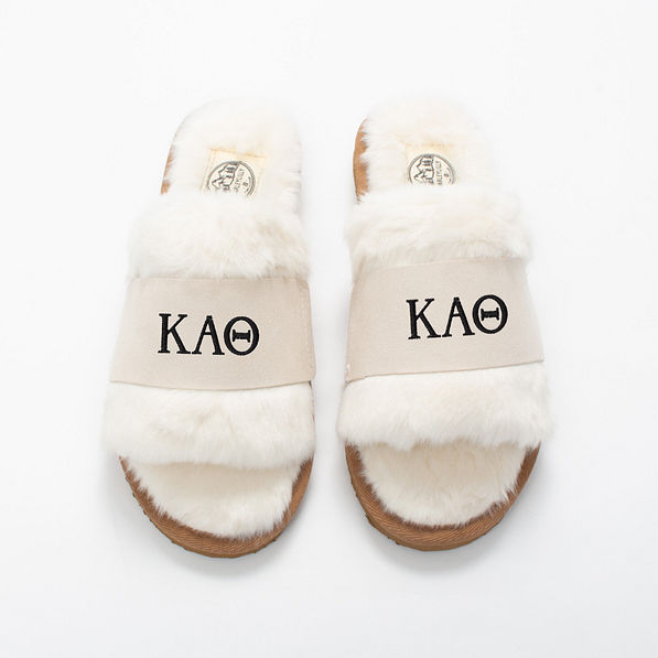 kappa alpha theta fuzzy slippers
