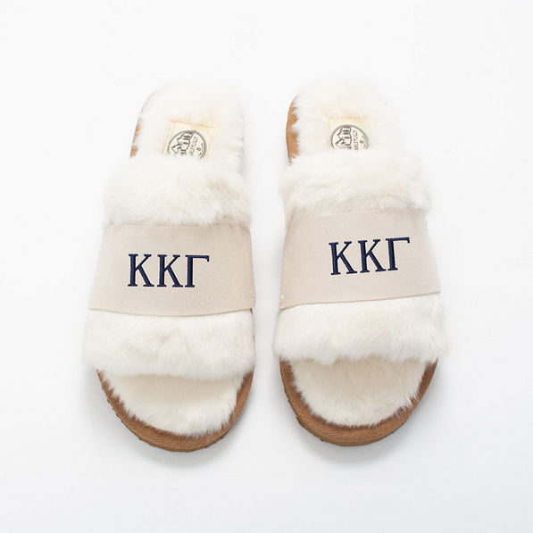 kappa kappa gamma fuzzy slippers