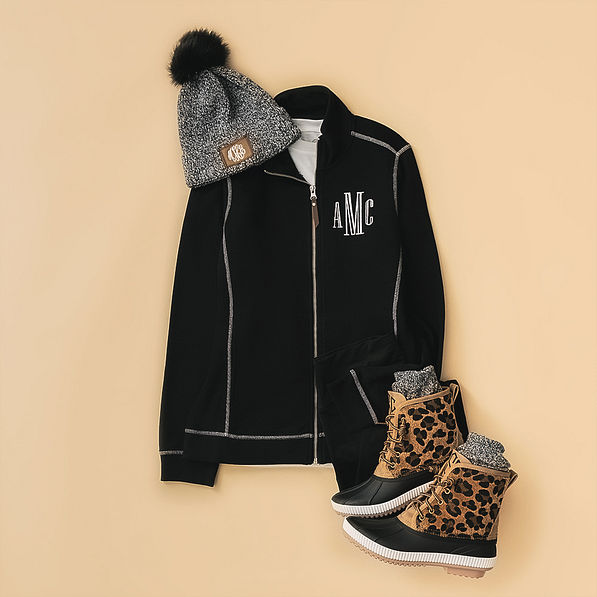 lightweight jacket in black flatlay