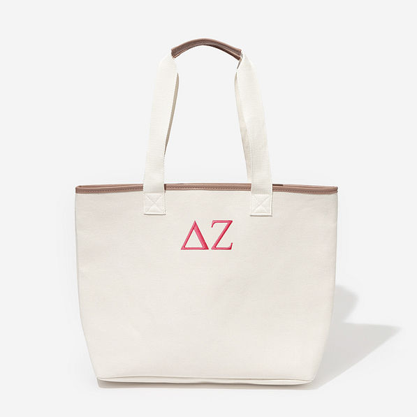 delta zeta tote bag