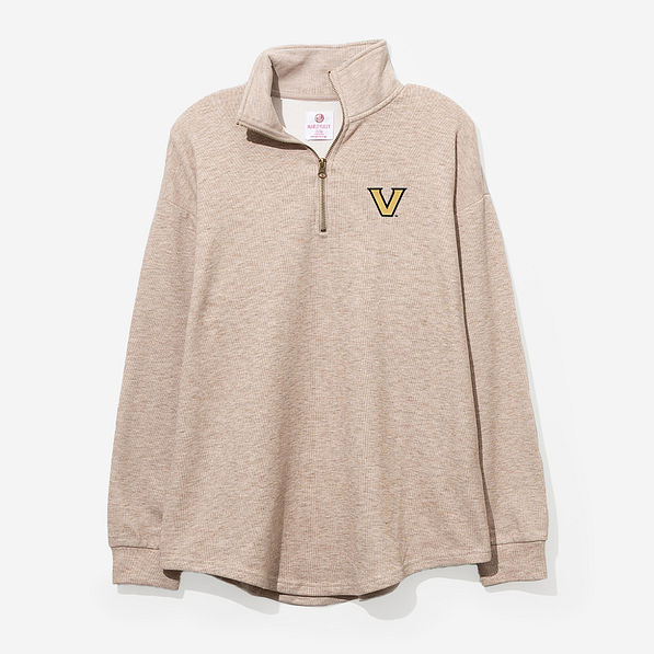 Vanderbilt Commodores Heathered Fleece Pullover WBG
